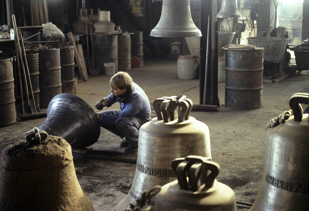 Glockengiesserei in der Eiffel