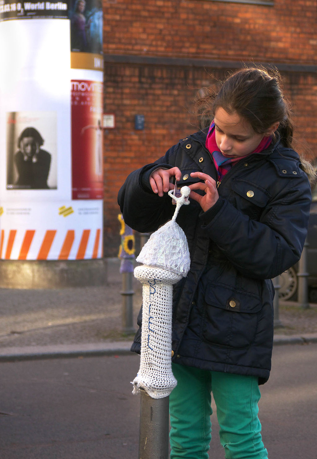 Mädchen in der Kurfürstenstrasse