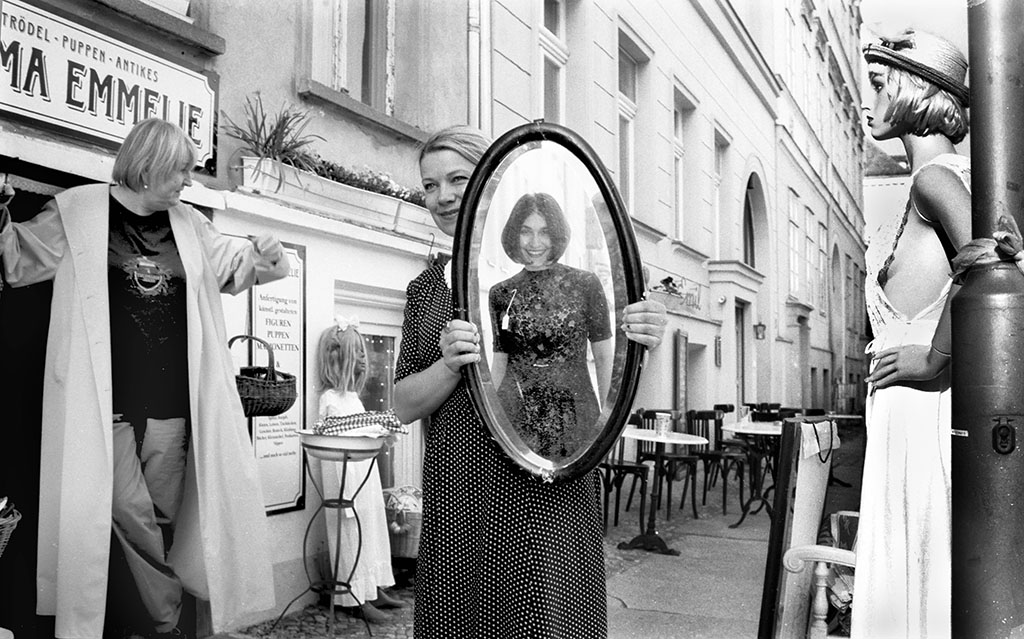 Strassenszene in Berlin-Mitte